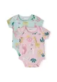 Girls 2 Pack Short Sleeve Bodysuits Girls 2 Pack Short Sleeve Bodysuits