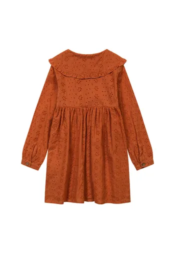 Girls Boderie Dress with Collar <span>(1y-8y)</span>-2