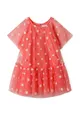 Layered Mesh Party Dress with Floral Embroidery (2y-8y)