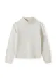 Girls Soft turtleneck jumper with viscose blend Girls Soft turtleneck jumper with viscose blend