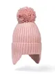 Unisex Pom Pom Hat with Ear Pieces Unisex Pom Pom Hat with Ear Pieces