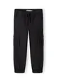 Girls Cotton cargo pants with elasticated waist with pockets Girls Cotton cargo pants with elasticated waist with pockets