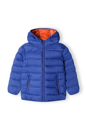 Boys Padded Jacket With Hood And Contrast Lining <span>(2y-8y)</span>-1