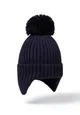 Unisex Pom Pom Hat with Ear Pieces Unisex Pom Pom Hat with Ear Pieces