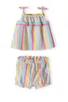 Striped Top And Short Set (3m-12m)