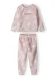 Girls Cuddle Fleece Raglan Sleeve Pyjama Set