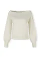 Women Jumper with boat neckline