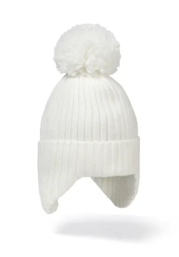 Girls 2 Pack Hat With Pom and Ear Flaps <span>(0-24m)</span>-2