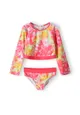 Girls Long Sleeve Tie Dye Top and Knickers Set