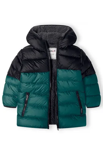 Boys Hooded Padded Jacket With Borg Lining <span>(2y-8y)</span>-3