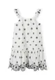 Girls Embroidered Shoulder Strap Dress Girls Embroidered Shoulder Strap Dress
