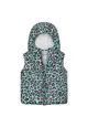 Girls Printed Hooded Gilet Girls Printed Hooded Gilet