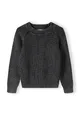 Boys Washed effect cotton jumper with raglan sleeves