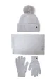 Women 3 Piece winter set: scarf, hat and gloves