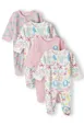 4 Pack Baby Girl Sleepsuit 4 Pack Baby Girl Sleepsuit
