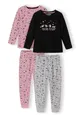 Girls 2 Pack Long Sleeve Pyjamas