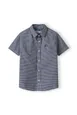 Checked Short Sleeve Shirt with Chest Pocket (2y-8y)