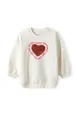 Girls Fleece Crew with Print Girls Fleece Crew with Print