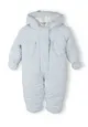 Unisex Snowsuit with ears, fleece lining and mittens Unisex Snowsuit with ears, fleece lining and mittens