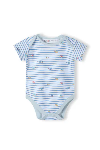 4 Pack Baby Boy Short Sleeve Bodysuit <span>(0-6m)</span>-4