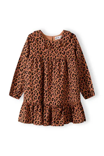 Girls Leopard Print Dress <span>(1y-8y)</span>-1