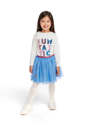 Girls Long Sleeve Jersey T-shirt With Foil Print  <span>(1y-3y)</span>-4