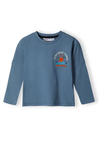Boys Double Layer Long Sleeve T-shirt With Print <span>(1y-3y)</span>-1