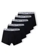 Men 5 Pack Boxers with Logo Waistband Men 5 Pack Boxers with Logo Waistband