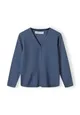 Boys Fine knit cardigan with buttons and classic V neckline