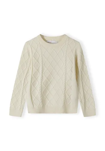 Boys Cable knit crew neck sweater with soft texture <span>(2y-14y)</span>-1