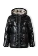 Women Quilted short and hooded jacket with zip and pockets