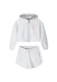 Girls Zip Through Hoodie and Short Set Girls Zip Through Hoodie and Short Set