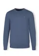 Men Fine knit jumper with chest embroidery