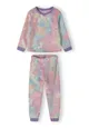 Girls Glow in the Dark Fleece Pyjama Set Girls Glow in the Dark Fleece Pyjama Set