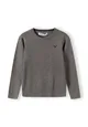 Boys Fine knit jumper with chest embroidery