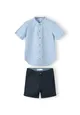 Boys Grandad Shirt and Shorts Set Boys Grandad Shirt and Shorts Set