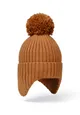 Unisex Pom Pom Hat with Ear Pieces Unisex Pom Pom Hat with Ear Pieces