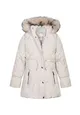 Girls Hooded Puffer Jacket With Fur Trim Girls Hooded Puffer Jacket With Fur Trim