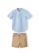 Boys Grandad Shirt and Shorts Set Boys Grandad Shirt and Shorts Set