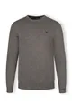 Men Fine knit jumper with chest embroidery